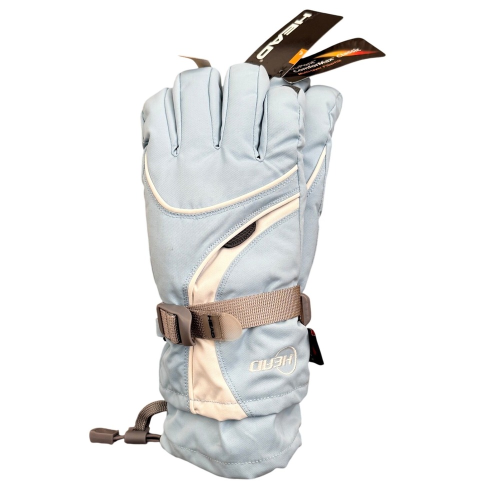 HEAD‎ Boys Ski Gloves DuPont ComforMax Insulated XL Blue Winter Sport